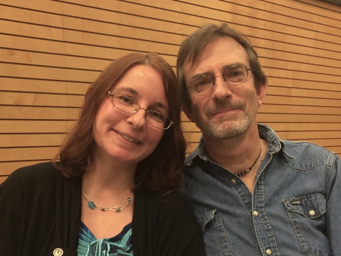Jeff Mariotte and Marsheia Rockwell (writing partners and life partners)