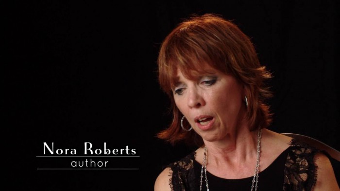 Nora Roberts interview clip from LOVE BETWEEN THE COVERS